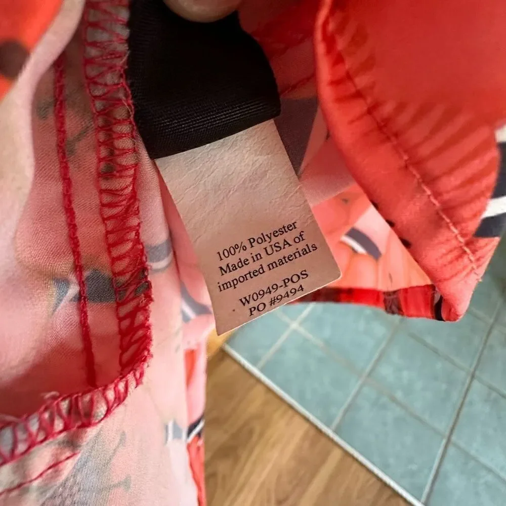 Betabrand Women’s Coral Poppy Sneaker Dress